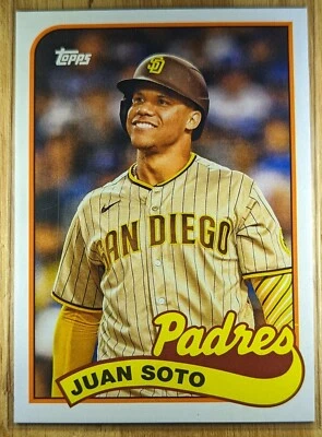 2023 Juan Soto Fernando Tatis Jr Topps Archives DoubleHeader Padres MLB 89DH-14 - Image 1 of 2