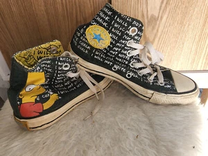 Unisex Simpsons Converse Shoes - Picture 1 of 1
