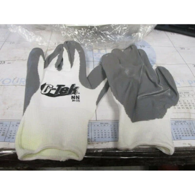 PIP #34-225/S 尼龙针织手套带 NITRILE NBR 镀膜棕榈 DOZEN 销售 — 第 1/2 张图片