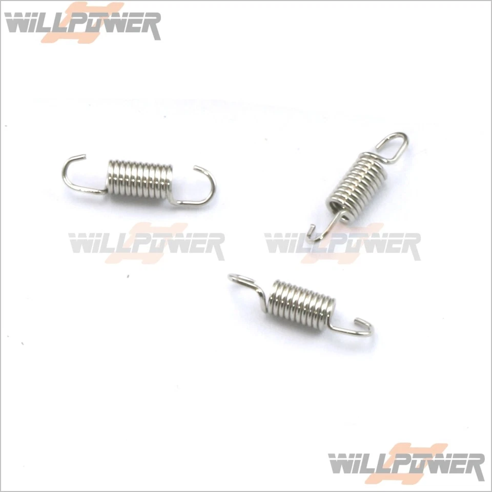 Manifold Springs 3pcs #SM001B (RC-WillPower) One Piece Exhaust Pipe - Image 1 of 1