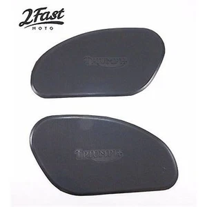Fuel Tank Knee Pads With Name for Triumph  2fm-43-06731 / 82-5401 / 82-5402 - Picture 1 of 6