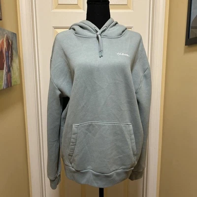 Hollister Para Hombres Colección Imprescindible Sudadera con Capucha Bolsillos Espuma de Mar Talla M Foto 1 de 4