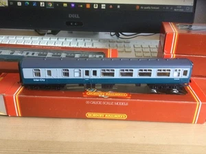 Hornby Railway OO Gauge Coach R.418 BR Inter-City Coach MkII brake M9439 - Foto 1 di 1