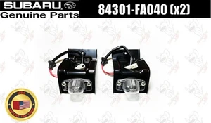 SUBARU GC8 Impreza WRX STI GENUINO Juego de luces de matrícula trasera JDM - Imagen 1 de 11