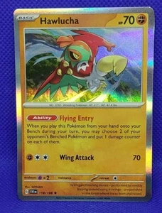 Pokemon TCG Hawlucha Holo Rare 118/198 Silver Tempest 2022 GOSSAN Near Mint - Picture 1 of 1