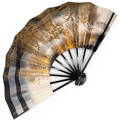 VTG Japanese Maiogi Folding Dance School Fan Used in Original Storage Box - Image 1 of 4