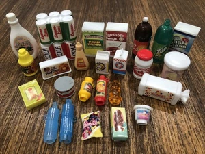 Barbie Mattel Puppenhaus Diorama Puppe Konvolut Lebensmittel Speisekammer Essen, Candy Honey - Bild 1 von 5