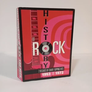 History Of Rock 2 Decades Of Chart Topping Hits 1953-1973 10 CD Set - Afbeelding 1 van 7
