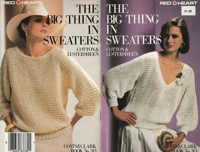 Coats & Clark 313 Big Thing In Sweaters 290 Classic Sweatering 257 Sweater Spec - Image 1 of 3