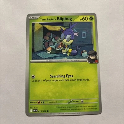 Team Rocket's Blipbug 015/182 Sv10: Destined Rivals Regular - Image 1 of 2