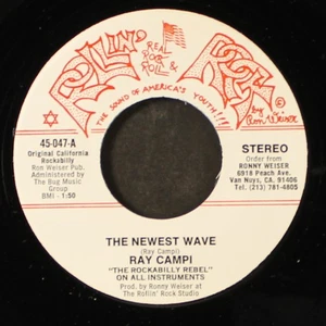 RAY CAMPI: sweet woman blues / the newest wave ROLLIN' ROCK 7" Single 45 RPM - Picture 1 of 2