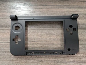 Nintendo 3DS XL Cerniera di Ricambio Nero Fondo Scocca Centrale Alloggiamento - Foto 1 di 3