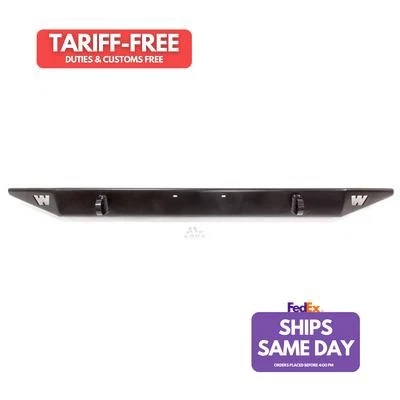 Warn 61853, One Negro Acero Se Adapta 97- Parachoques Delantero Piezas Rendimiento Foto 1 de 4