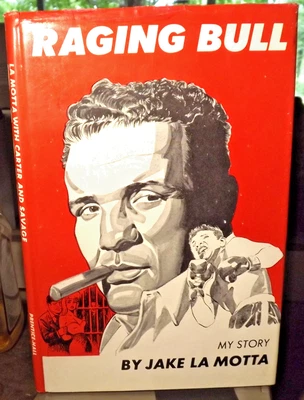 Raging Bull by Jake La Motta (1971) HC.DJ.  W/ Jake La Motta Signed ChecK ! VG+ - Image 1 of 4