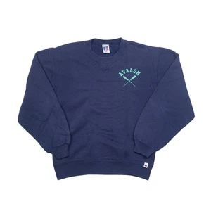 Vintage Russell Athletic Avalon Ruderteam Sweatshirt Herren Small Hergestellt in den USA 90er - Bild 1 von 12