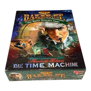 Sherlock Holmes die Zeitmaschine 221B Baker St. Meister Detektiv Spiel Neu 1997 - Bild 1 von 3