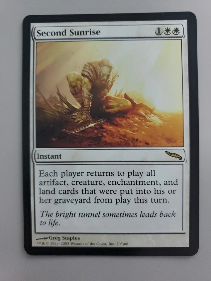 MTG Second Sunrise Mirrodin Regular Rare - Image 1 of 1