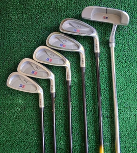 Golf USKG Irons USKG Performance Light Graphite 4, 5, 6, 8, P + Steel Putter RH - Picture 1 of 20