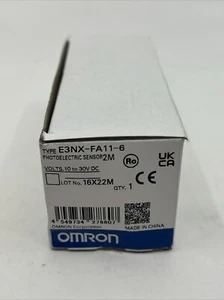 Sensore fotoelettronico Omron E3NX-FA11-6 - Foto 1 di 4