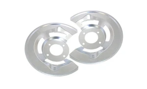 1964-1967 Ford Mustang disc brake splash shields PAIR 4 piston disc brakes front - Bild 1 von 4