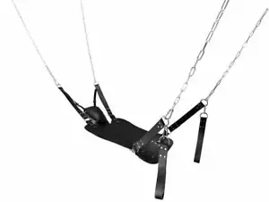 Exklusive Leder Sling Liebesschaukel Schaukel Swing inkl. Beinschlaufen - neu - Picture 1 of 4