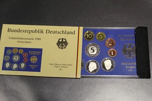 Bundesrepublik Deutschland KMS 1998 PP Prägestätte F komplett (K1978) - Bild 1 von 1
