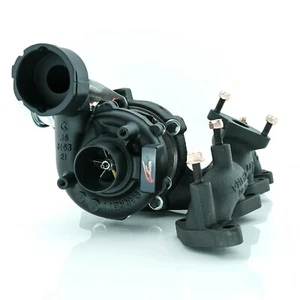 BILLET GARRETT HYBRID TURBOLADER AUDI SEAT SKODA VW 2.0 TDI BKD AZV PD140 - Picture 1 of 4