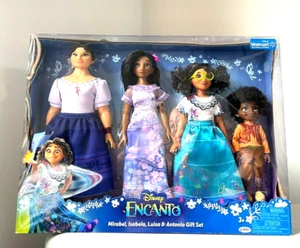 Disney Encanto Mirabel, Isabela, Luisa & Antonio Dolls 4pc Set Walmart Exclusive - Picture 1 of 12