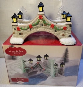 RETRO 2012 ST.NIKOLAUS QUADRATISCHER "GLASFASERSTEG" TISCH AKZENT - Bild 1 von 20