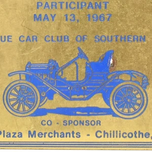 1967 Antique Classic Car Show Club Zane Plaza Shopping Center Chillicothe Ohio - Picture 1 of 3