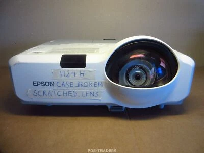 Epson EB-420 Short-throw XGA projector 3LCD 2500 Lumens - 1,124 H SCRATCHED LENS - Bild 1 von 4