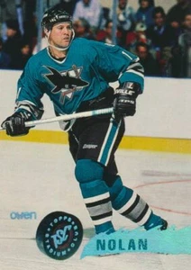 1995-96 Stadium Club #65 OWEN NOLAN - San Jose Sharks - Bild 1 von 1