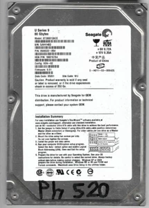 Seagate ultra ATA aus Philips DVDR 520 Festplatte 80 GB passt in jeden ATA Compu - Bild 1 von 3