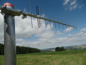 14 elementów 1296 MHz 23 cm Yagi Antena 2-częściowa amatorskie gniazdo radiowe N.* - Zdjęcie 1 z 7