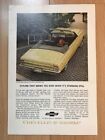 Chevrolet 1964 Ad Pub Werbung