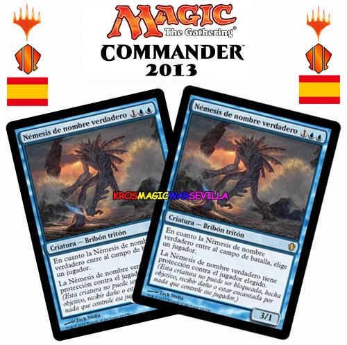 MTG 2 X Némesis de nombre verdadero COMMANDER 2013 ESPAÑOL NM True-Name Nemesis - Imagen 1 de 1
