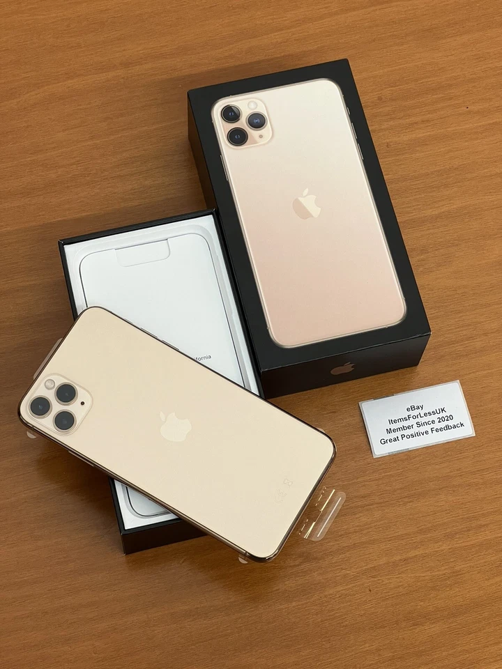 Apple iPhone 11 Pro Max 64gb Smartphone Gold Unlocked