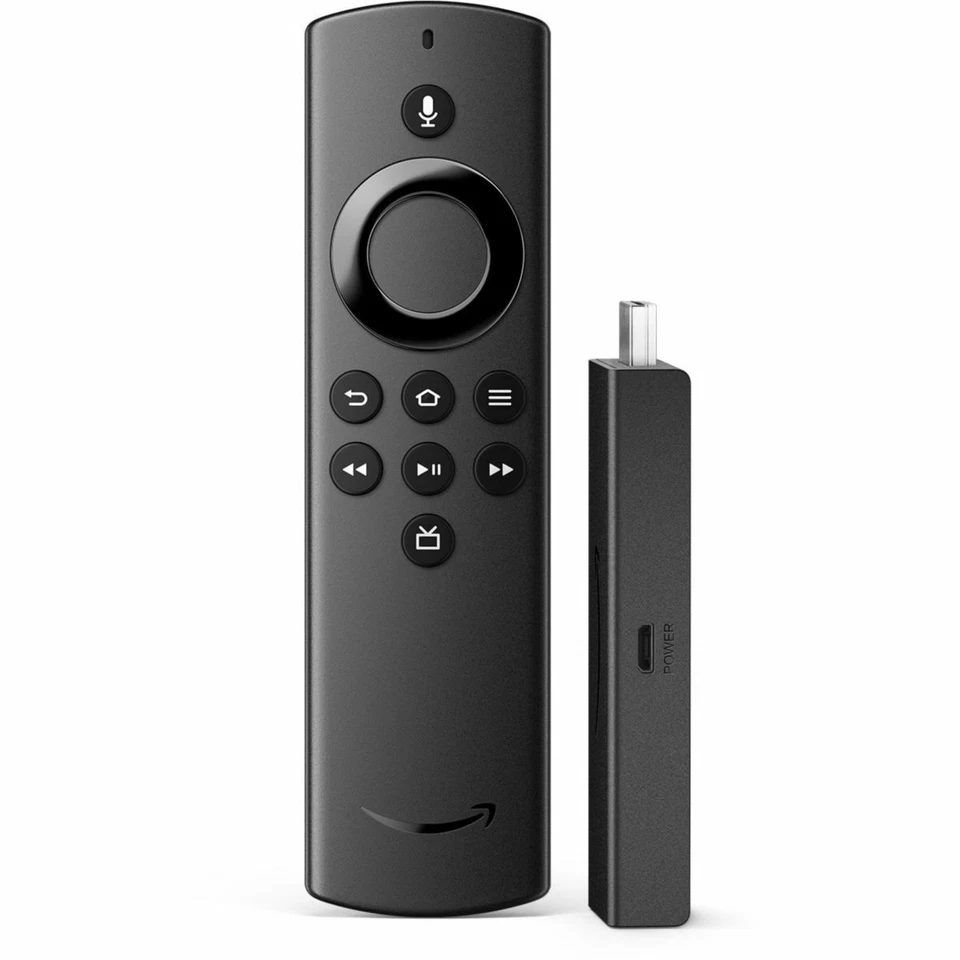 Amazon Fire TV-Stick Lite 2020 mit Alexa-Sprachfernbedienung - Schwarz (53-023767)