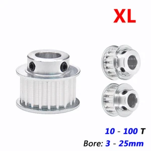 XL Timing Belt Pulley with Step Bore 3mm to 25mm 10T to 100T For 3D Printer CNC - Picture 1 of 7