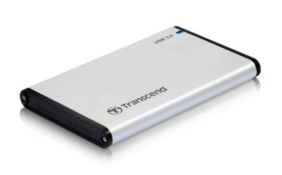 Transcend StoreJet 25S3 SATA 6Gb/s 2,5-Zoll-Festplattengehäuse USB3.0 - Bild 1 von 3