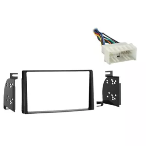 Fits Kia Sedona 2006-2008 Double DIN Stereo Harness Radio Install Dash Kit - Picture 1 of 3