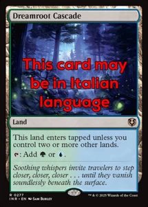 MTG DREAMROOT CASCADE EXC - CASCATA DELLE RADICI ONIRICHE 277 - INR - MAGIC - Picture 1 of 1