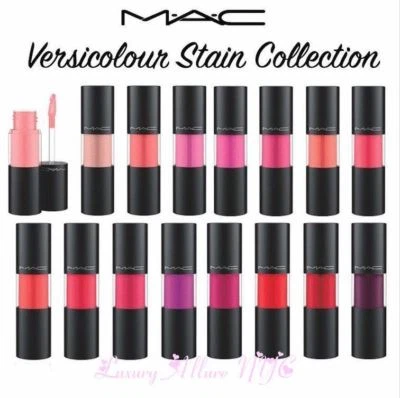 MAC Versicolour Stain Lip Gloss *Choose Your Shade* New in Box - Full Size - Image 1 of 2