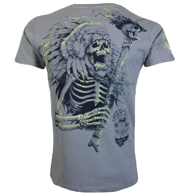 Yakuza Premium Herren T-Shirt 3708 grau in Größe S bis 5XL - Bild 1 von 4