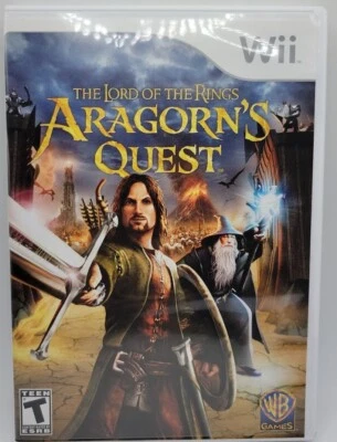 Lord of the Rings: Aragorn's Quest - Nintendo Wii con folleto instantáneo, FUC. Foto 1 de 4