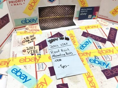 2003 2004 2005 2006 2007 2008 PONTIAC VIBE * багажник на крышу монтажное оборудование - Изображение 1 из 3