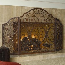 Multicolor Wrought Iron Fireplace Fireplace Screens For Sale Ebay