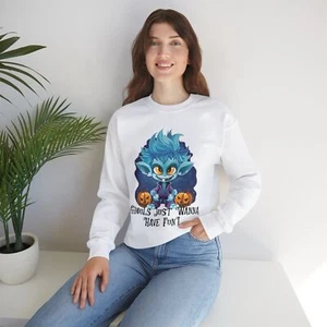 Ghouls Just Wanna Have Fun! Unisex Halloween Sweatshirt mit Rundhalsausschnitt für gruseligen Spaß - Bild 1 von 29