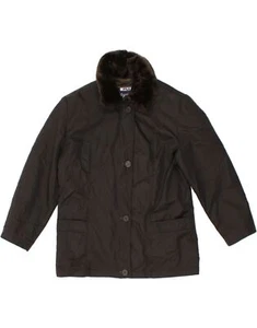 FILA Womens Windbreaker Jacket US 8 Medium Black Polyamide BQ03 - Picture 1 of 3
