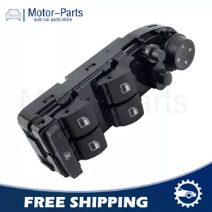 Front Left LH Window Switch with Power Folding Mirrors for BMW E70 E71 X5 07-14 - Picture 1 of 10
